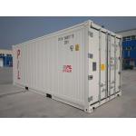 White Standard Freezer Shipping Containers , 20ft Reefer Shipping Container for sale