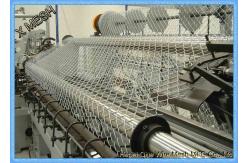 China 2 Inches Mesh Openning Aluminum Coated Steel Chain Link Fence Fabric supplier