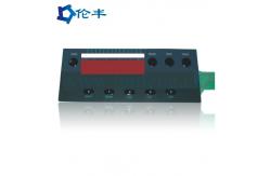 China Flex Tail Tactile Switch Keypad Control System PMMA PE PVC Membrane Switch Pad supplier