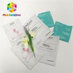 3 Layers Laminated Mask Empty Aluminum Foil Cosmetic Bag Mask Pouch Resealable
