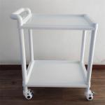 Medical Plastic Utility Cart Disassemble & Assemble Design Portable Supply Trolley for sale