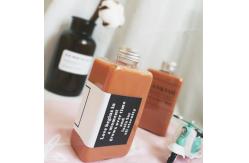 China Square Clear Juic Plastic Beverage Bottles With Lids PETG ODM Silk Screen Printing supplier