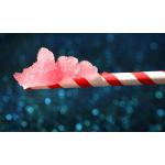 Restaurant / Bar Paper Spoon Straws For Milkshakes Shaved Ice Smoothies for sale