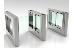 China Bi Directional Pedestrian Swing Gate ,  Entrance Control System 0.5 Second Opening Time supplier