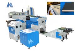 China Automatic Notebook Casing In Machine Hydraulic Nipping Machine MF-FAC390A supplier