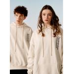 GRKC 100 Cotton Solid White Plain Pullover Sweatshirt Modern Casual Printed Color Long Sleeve Hoodie for sale