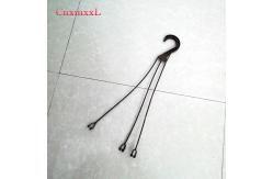 China High Grade HDPE UV Resistant 1% Plastic Hanging Hook ODM Flower Pot Hanger supplier