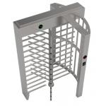304 Stainless Steel Full-Height Turnstile DC Brushless Motor Sigle Security Door For Security for sale