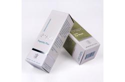 China Custom Cosmetic Packaging Box With Metallic Golden&Silver Paper supplier