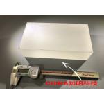 Thickness 51mm Sapphire Optical Windows Crystal Rough Cube Blocks For Aspherical Dome