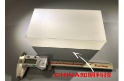 China Thickness 51mm Sapphire Optical Windows Crystal Rough Cube Blocks For Aspherical Dome supplier