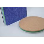 Contemporary PET Square Acoustic Panels Polyester Fiber Sound Absorbing Board Custom for sale