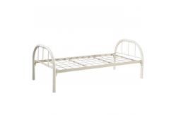 China Mellow Head Hewer Sleeper Steel Single Bed For Home supplier