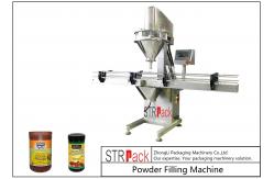 China 10g-5000g Linear Automatic Powder Filling Machine 50 BPM Speed With 25L Hopper supplier