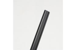 China Building Construction ABS Profile Exterior Plastic Cover Strip Channel supplier