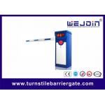 Parking Lot Automatic Boom Barrier Gate 2 Fence Boom Type Manual Release 80W for sale