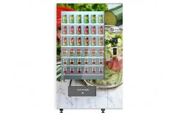 China Smart Cake Yogurt Salad Vending Machine With Wooden Outlook / Elevator System supplier
