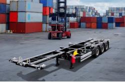 China High Quality Heavy Load Capacity Trailer Skeleton Parts Container Transportation supplier