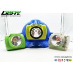 385lum 9000lux 6800mAh LED Miners Cap Lamp With USB Charger for sale