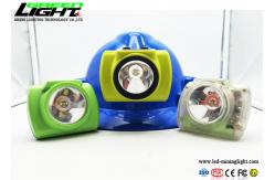 China 385lum 9000lux 6800mAh LED Miners Cap Lamp With USB Charger supplier