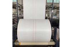 China FIBC Sack PP Woven Laminated Fabric Roll 50-300GSM UV Protection Customized supplier