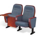 auditorium fabric chair with wood arm Auditoria chair for sale