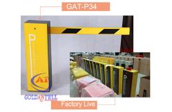 China Stainless Steel Electronic Entrance automatic vehicle barrier With 4m Straight Arm supplier