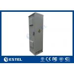 Customized 19inch 42U IP55 Outdoor Telecom Cabinet With Quater Fans and Dual doors for sale