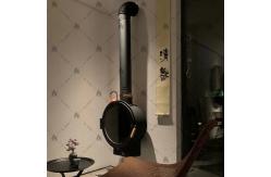 China Modern Wood Burning Fire Pits Easy Assembly Manual Ignition Carbon Iron fireplace supplier