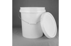 China Stackable Five Gallon Plastic Pails 20Liter Capacity For Various Applications supplier