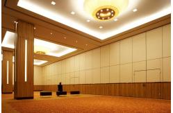 China Multi - Function Room Folding Sound Proof Partition Walls With Aluminum Tracks Rollers supplier