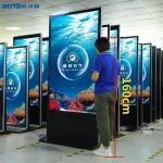 49 55 65 Lcd Poster Supermarket Advertising Machine Kiosk Floor Stand Digital Signage and Displays 4k Touch Screen for sale
