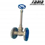 Manual Stainless Steel Gate Valve Flange Hard Seal GB / US Standard Valve for sale