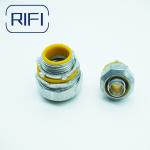 Zinc Die Cast Liquid Tight Conduit  Connectror with Yellow or blue gasket for sale
