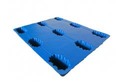 China Extrusion HDPE  Industrial Plastic Pallet Grid Deck Nestable Plastic Pallets supplier