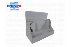 China 350gsm Desktop Counter Display CCNB Rechargeable Card Led Booklight supplier