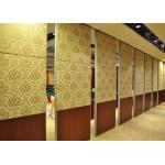 Fabric Operable Sliding Portable Exhibition Walls 500 - 1230MM Width for sale