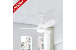 China OEM ABS Blades Remote Control Reversible Motor Ceiling Fan With Light supplier