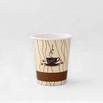7.5oz 230ml  Logo Paper Cups Biodegradable Personalised Takeaway Coffee Cups for sale