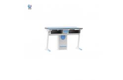 China Rectangle Physics Lab Furniture Polishing Movable Display Workstation supplier