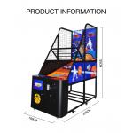 Mini Coin Operated Arcade Basketball Machine For Amusement Game Center