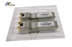 China 30m 10GBASE-T Copper SFP+ RJ45 Transceiver supplier