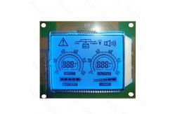 China Segment LCD Display TN LCD Display Blue Backlight HT1621 COB Module supplier