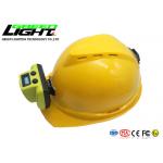 ABS Case 385LUM 2.96W 18000lux Led Miners Cap Lamp for sale