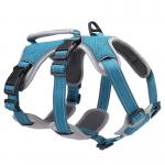 Factory Selling Comfortable Dog Harness With Reflective Strips Durable Polyester Leash Set For Pet Dog for sale