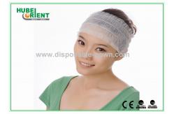 China Elastic Polypropylene Disposable Hair Bands For Ladies Breathable And Comfortable supplier