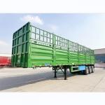 High-Performance Fence Semi Trailer For Secure Transport Of Livestock Animals And Heavy Load for sale