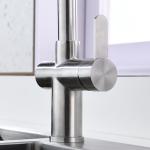 SS304 CUPC Motion Sensor Water Taps / Flexible Kitchen Mixer Tap With Pull Out Spray for sale
