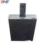 22 Inch Aluminum Alloy Brushed Panel LCD Motorized Lift With RS232 Central Control Sliver for sale