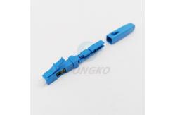 China FTTX FTTH Fiber Quick Connector Communication Network Single Mode LC / UPC supplier
